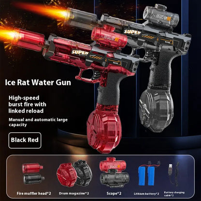 AquaStrike X™ Water Gun for Summer Battles & Pool Fun - Bluqo